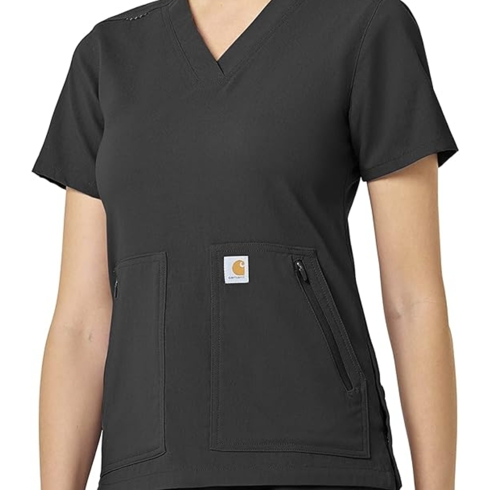 Carhartt Women's Modern Fit 4-Pocket V-Neck Scrub Top